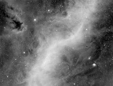 M78 and apart of Barnard loop