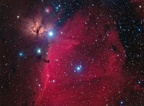 Horse head and flame nebula