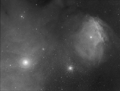 Antares, M4 and SH2-9