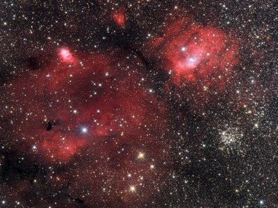 M52, Sh2-162, NGC7538