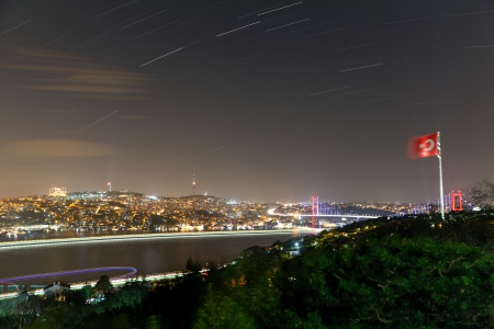 Beautiful night of Istanbul 